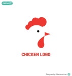 치킨 로고 무료샘플 일러스트 ai 다운로드 free chicken logo -  Urbanbrush | 치킨 로고, 로고, 닭