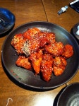 Pin page 오꾸닭 레드핫순살 | High calorie meals, Food, Yummy