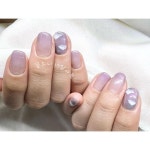 @Flower_Handnails #시럼그라에이션 #구름네일 #보라색노을느낌 #꽃소니 #꽃소니네일아트샵 #꽃소니_네일아트_샵 #혜화꽃소니 #꽃소니... 