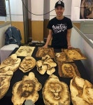 Pin by 박서윤 on Pirograbado | Wood burning art, Wood burning crafts, Wood art