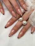 24pcs Medium Almond Press On Nails Leopard... 중형 아몬드 프레스온 네일 표범... 가짜 네일 in 2025 | Nail art, False nails... 