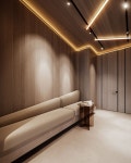 살롱32st(Salon32st) | Aranżacja wnętrz salonu piękności w Paryżu. Projekt: hilight.design - 2024 | 스파 룸, 스파