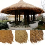 1pc Outdoor Fine Wire Simulation Thatch Straw Garden Landscape Flame Retardant Decorative Material For New Year Spring Festival... 