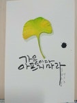 수채화에 있는 은정님의 핀 | 칼리그래피 아트, 수채화, 아트