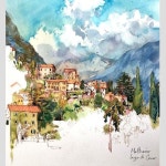 Yann LESACHER(@yann_lesacher) • Instagram 사진 및 동영상 | 풍경 수채화, 여행 일기, 스케치