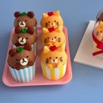 가나슈샌드쿠키 구움과자 - 바닐라파운드,레몬아몬드케이크,바닐라키티마들렌... 황치즈마들렌,곰 휘낭시에,블루베리크럼블휘낭시에... 