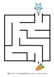 유아용 사각형 쉬운 미로찾기게임 1-baby maze game