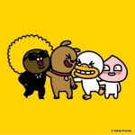 kakao friends에 있는 Pam Papimon님의 핀 | 카카오프렌즈, 친구, 이모티콘