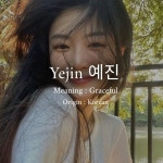 Yejin (예진)