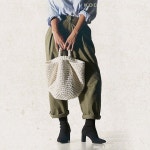 👜 Drape Big Tote Bag 🧶 #하이퍼코튼 5mm Cream (크림) 📣 슈퍼스토리 크로셰 튜토리얼 링크는 상단 프로필링크에서... 