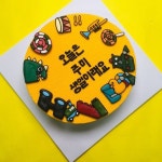 홍대케이크 터틀힙 on Instagram: “#내가만든니케잌 #터틀힙 (짱구BGM)... ㅤ #기념일케이크 #케이크제작 #맞춤케이크 #레터링케이크 #커스텀케... 