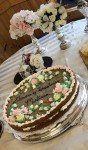 Cookie Cake for bridal shower Cookie Cake double layer Debbie Fedele Rochester, NY Bridal Shower Desserts | Just desserts, Almond... 