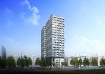 제주 연동 레지던스 호텔 - SEED ARCHITECTURE DESIGN GROUP | 건축물, 호텔, 투시도