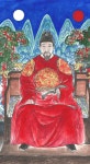 Pin page 세종대왕을 모티브로 그린 타로4번 황제카드입니다. | Painting, Art