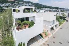 Unjung-dong house Ⅰ | BCHO Architects Associates | 건축 컨셉 도안, 건축물, 건축