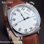 Baltany 1921 American Watch S4055 Homage Miyota 9039 코너 세트 크라운 500HV 경도 연마 스테인레스 스틸 reloj hombre