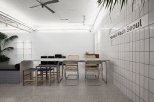 #타일 #인테리어 #철제 #블랙앤화이트 #화이트 | 인테리어