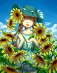 Imagen sobre Girasoles de 정현 황 en 색연필 일러스트 | Acuarela, Caricaturas