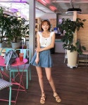 츄(chuu) | 스트레스 풀어 sleeveless | TOP | 한국 스타일, 패션 스타일