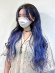 옴브레/옴브레발레아쥬/애쉬블루