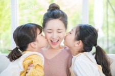 유토이미지 | 엄마와 딸들 007 | 포즈, 딸, 포즈 참조