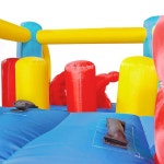 에어마이팬 나일론 커스터마이징 최고의 디자인 도매탄 점프 하우스와 미끄럼틀.  #부풀림식  #미끄럼틀이 달린 점프하우스.  #미끄럼틀을 달다