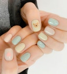 손톱 ♡ nails korean. in 2022 | Asian nails, Kawaii nails, Cute gel nails