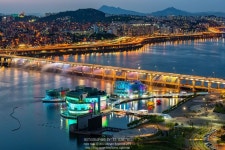 반포대교 무지개분수 가는법 / 반포대교 무지개 분수시간 세빛섬 야경