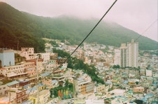 부산 감천문화마을 필름사진