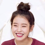 아이유 똥머리