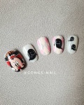 시즈닝네일 : SeasoningNail on Instagram: “#판초미키 #미키네일 #재미난 표정의 미키 찾아두었다가 그리기... 