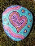Love is all around - Painted Rock | 도예, 아트