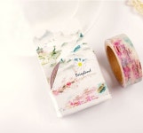 1Box New 1.5CM Wide Land of Pleasure Washi Tape DIY Scrapbooking Sticker Label Masking Tape School Office Supply H1471 | 테이프