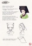 드라마 대장금에서 많이 보이던, 의녀들이 머리에 쓴 것이 바로 가리마입니다~ ^^ *참고문헌 우리옷의 전통양식(2003) 이경자 한국복식사전... 