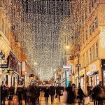 Milan Christmas Lights | 조경 조명, 야간 조명, 조경