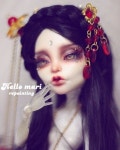 hellomari #monsterhigh #monsterhighrepainting #몬스터하이 #몬스터하이리페인팅 #몬스터하이스펙트라 #doll #안녕마리 | Poupée