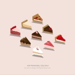 초코딸기치즈🍰🍓🍫 음식일러스트,일러스트레이션,카페일러스트 - 2021 | 일러스트레이션, 그림, 음식 일러스트