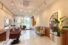 화이트우드톤 따뜻한 분위기의 13평 헤어샵 인테리어 (남양주 별내동)