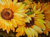 Pin by Studio jb on 유화 아크릴화 중급 | Flower painting, Fine art, Canvas painting