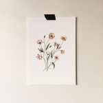 watercolor | 칼리그래피 아트, 수채화, 엽서