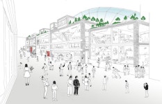 UIA Pin on 강동구 특별건축구역 | Projects, Badge, Architect