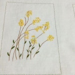 #자수 #야생화자수 #꽃자수 #야생화 #꽃 #자수커텐#들꽃자수#핸드메이드 | Rose embroidery pattern, Flower embroidery designs... 