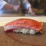 Instagram의 Oh My (Oma)kase!님: “Another great piece from our recent meal at Sushi Ginza Onodera was this Hokkaido salmon... 