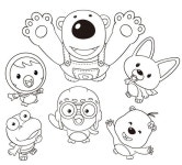 뽀로로 색칠놀이