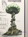 서울의 시간을 그리다 - 이장희의 스케치 여행 | Green architecture, Fantasy landscape, Drawings