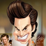 Jang yoon soo on Instagram: 짐캐리 그리기~^^ 이미지참고 pinterest #짐캐리 #jimcarrey #캐리커처 #캐리커쳐 #그림루틴... 