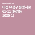 대전 유성구 봉명서로 61-11 (봉명동 1030-1) | 안탈리아