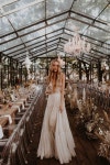 Outside boho wedding creating a fairytale atmosphere Modern wedding | fairytale wedding | 결혼식, 드레스, 보헤미안