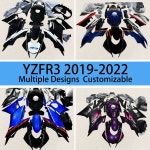 YZFR3 ABS 페어링 키트, 야마하 YZF R3 19 20 21 22 오토바이 바디 부품 세트, 전체 페어링 카울링, 2019 2020 2021 2022 Pin on Products