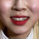 ✨🦷 ➿ 𝚃𝙾𝙾𝚃𝙷 𝙵𝙰𝙸𝚁𝚈 ➿🦷✨ 투스젬 on Instagram: “하트오팔 스와로브스키❤️ done at... 